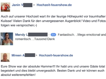 hochzeitsfeuerwerk günstig